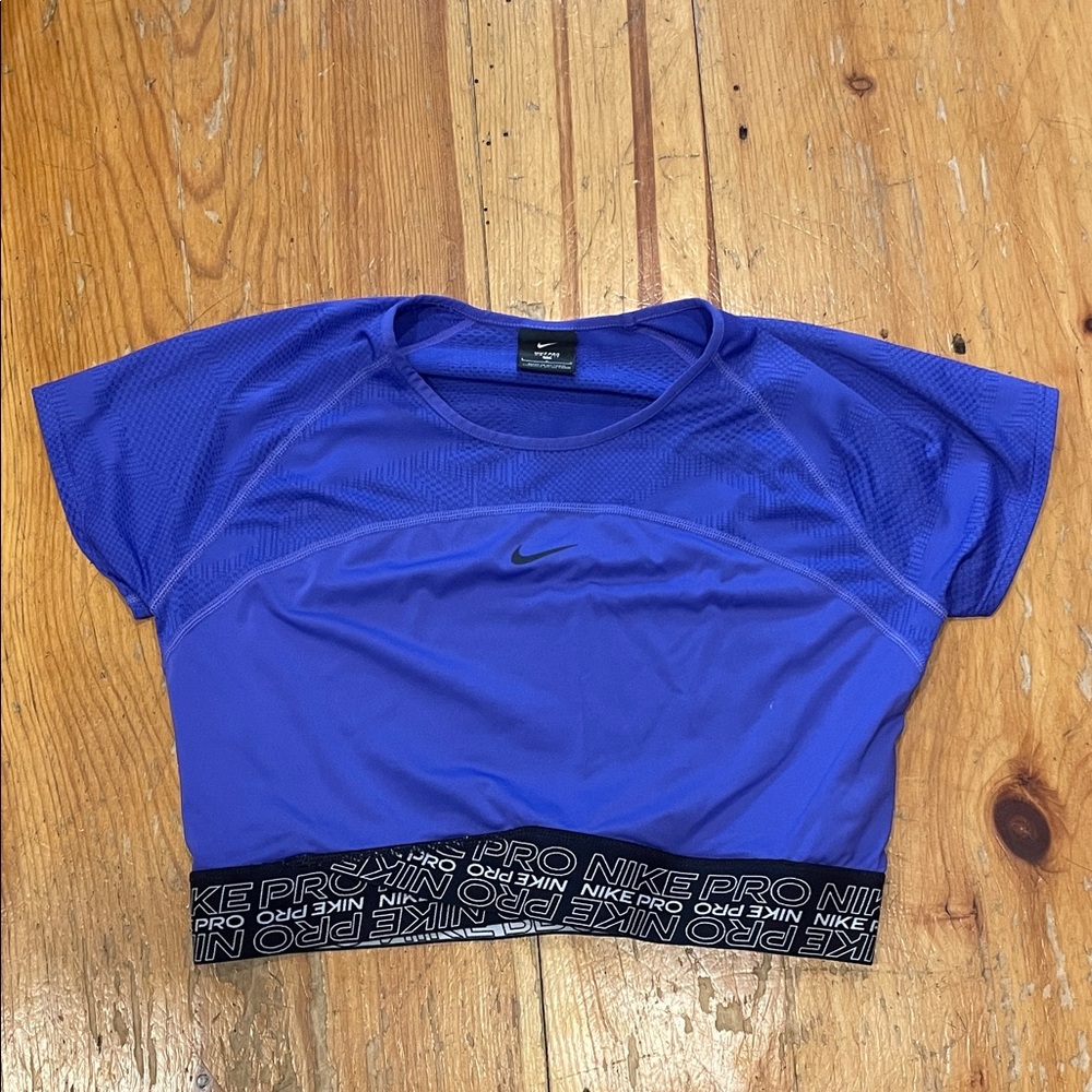 Nike Women's Purple Crop Top
